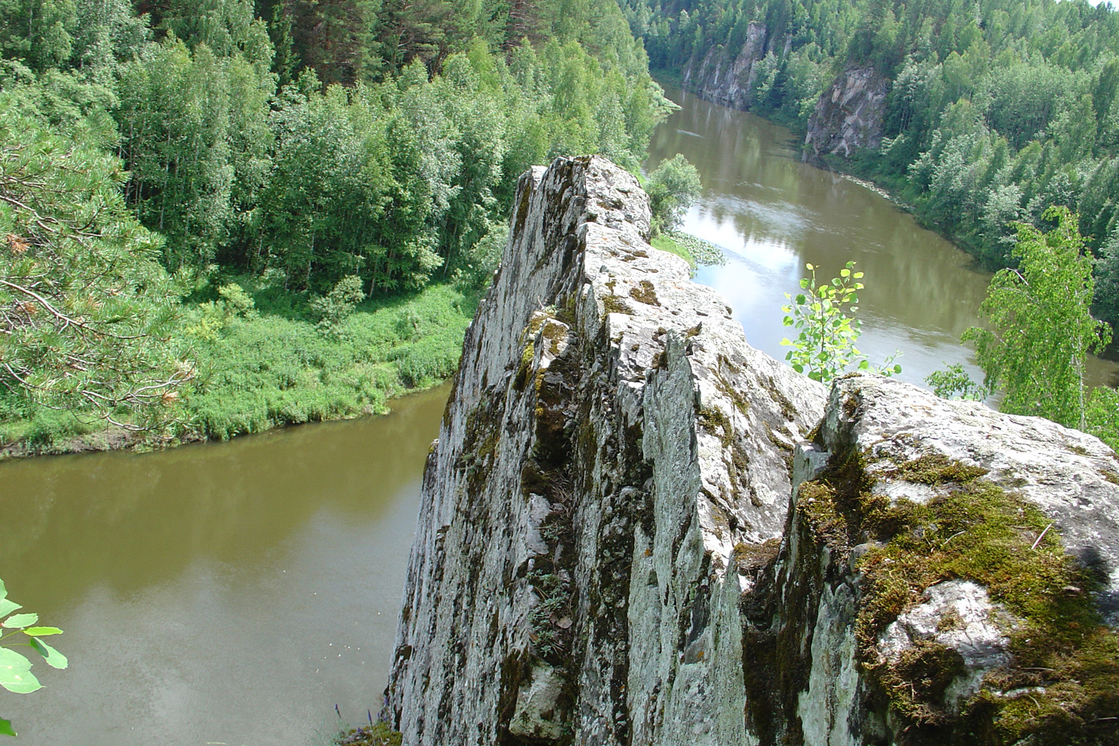 Река Чусовая камень гребешок
