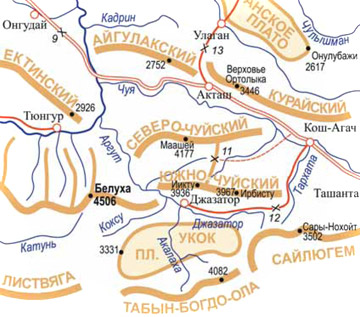 Алтай. Джумалинские источники