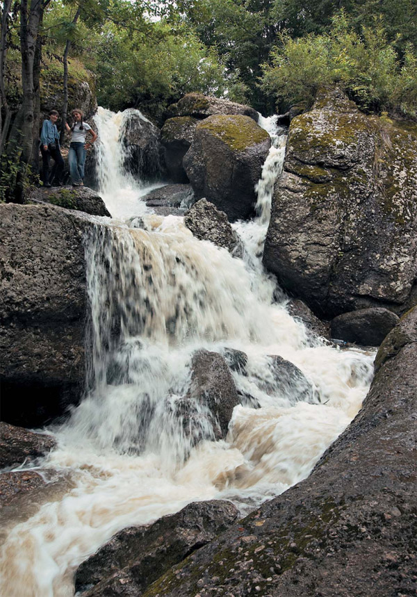 Башкирия. Водопад Кук-Караук