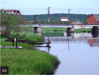 Река Исеть в поселке Палкино