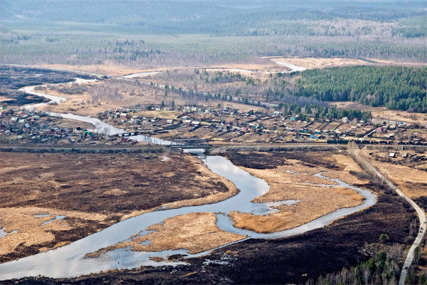 Окрестности Екатеринбурга. Поселок Палкино