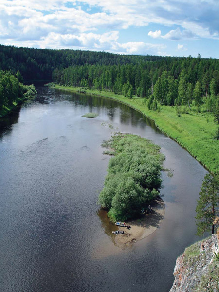 Река Сосьва – первостепенное звено североуральского пейзажа