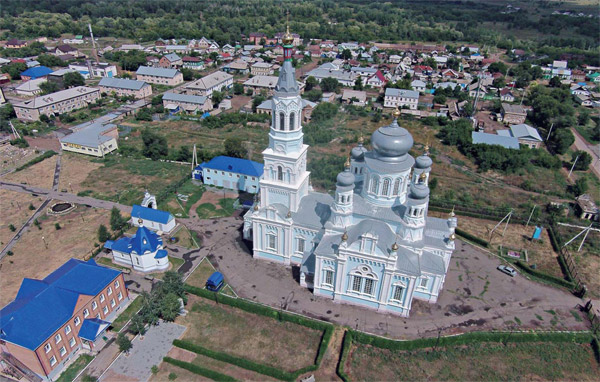 Оренбуржье. Сорочинск. Церковь Михаила Архангела