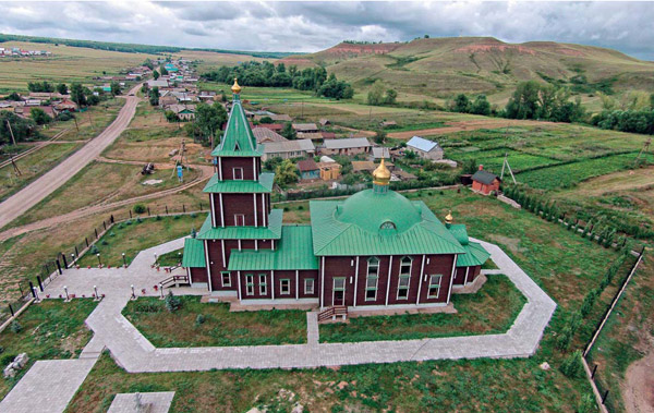 Оренбуржье. Село Софиевка. Храм Казанской иконы Божией Матери