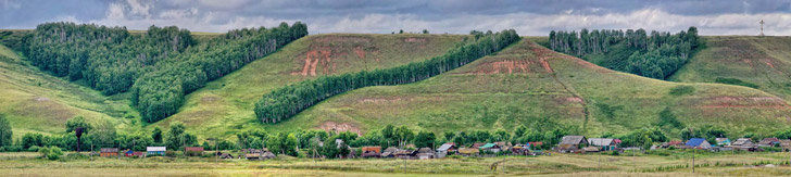 Оренбуржье. Ратчинские горы