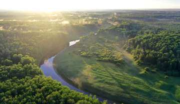 Утро. Река Вагиль