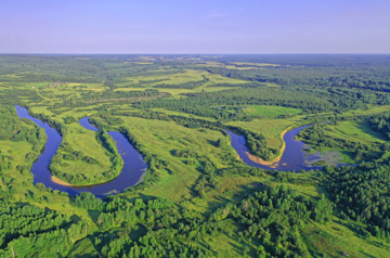 Камские петли в верховьях великой реки